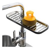 Organizador De Bacha Cocina Porta Esponjas Con Escurridor