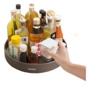 Plato Organizador Bandeja Giratoria Cocina Almacenamiento - Imagen 3