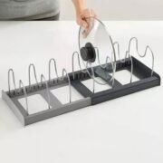 Organizador Alacena Cocina Sartén Ollas Mesada Tablas Metal - Imagen 7