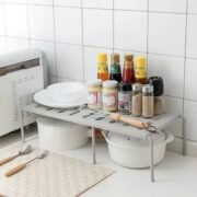 Organizador Estante De Cocina Gabinete Encimera Regulabl - Imagen 3