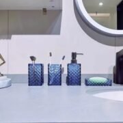 Set de Baño 5 Piezas Accesorios Organizador Acrílico - Imagen 4