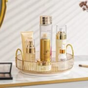 Organizador Estante Redondo Multiuso Maquillaje Cremas - Imagen 2