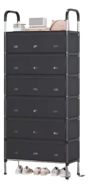 Rack Organizador Estante Estructura Metal C/cajones Hogar
