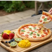 Set X3 Tablas De Picar Cortar Servir Madera Canaleta - Imagen 3