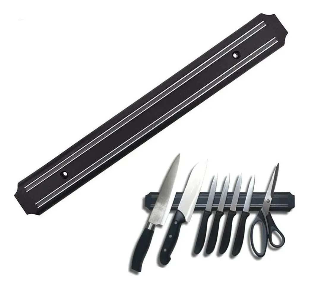 D_NQ_NP_2X_637054-MLA101163845128_122025-F Barra Imantada Soporte Porta Cuchillos Iman Organizadora 55cm - Imagen 1