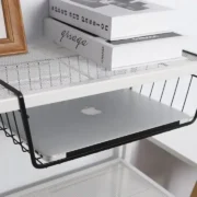 Estante Colgante Burdah Organizador Cocina Alacena Muebles Negro - Imagen 3