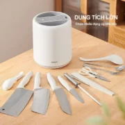 Organizador Cocina Taco Giratorio Porta Cuchillos Rotativo - Imagen 4