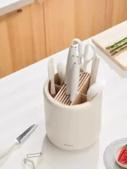 Organizador Cocina Taco Giratorio Porta Cuchillos Rotativo