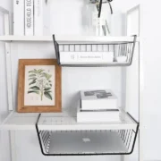 Estante Colgante Burdah Organizador Cocina Alacena Muebles Negro - Imagen 4