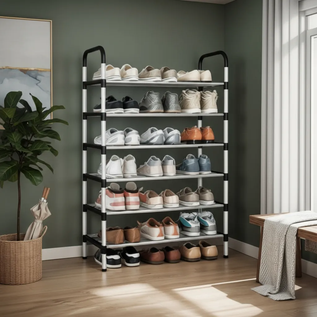 D_NQ_NP_2X_740451-MLA93310743551_092025-F Zapatero Organizador Calzado Zapatillas 6 Estantes Botinero - Imagen 1