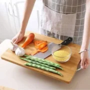 Tabla Con Manija Bambu 40x30cm - Imagen 4