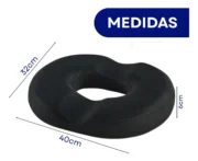 Almohada Dona Ortopédica Espuma Viscoelástica Alivio Coccis - Imagen 5