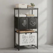 Rack Organizador Estante Estructura Metal C/canastos Hogar - Imagen 4