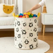 Cesto Canasto Organizador Infantil Juguetes Ropa Plegable - Imagen 2