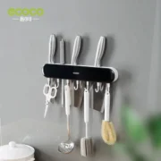 Organizador Cocina Porta Cuchillos Con Ganchos Ecoco - Imagen 4