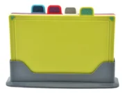 Set De Tablas Cocina Antideslizantes Con Soporte Y Rotulo Tablas - Imagen 4