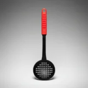 Espumadera Colador Fideos Pastas Antiadherente Cocina Rojo - Imagen 3