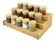 Estante Organizador Alacena Mesada Bambú 3 Niveles - Imagen 5