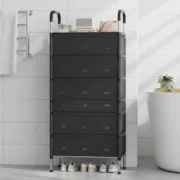 Rack Organizador Estante Estructura Metal C/cajones Hogar - Imagen 4