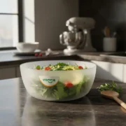 Bowl 2500cc Vonne Liviano Plastico Transparente Camping